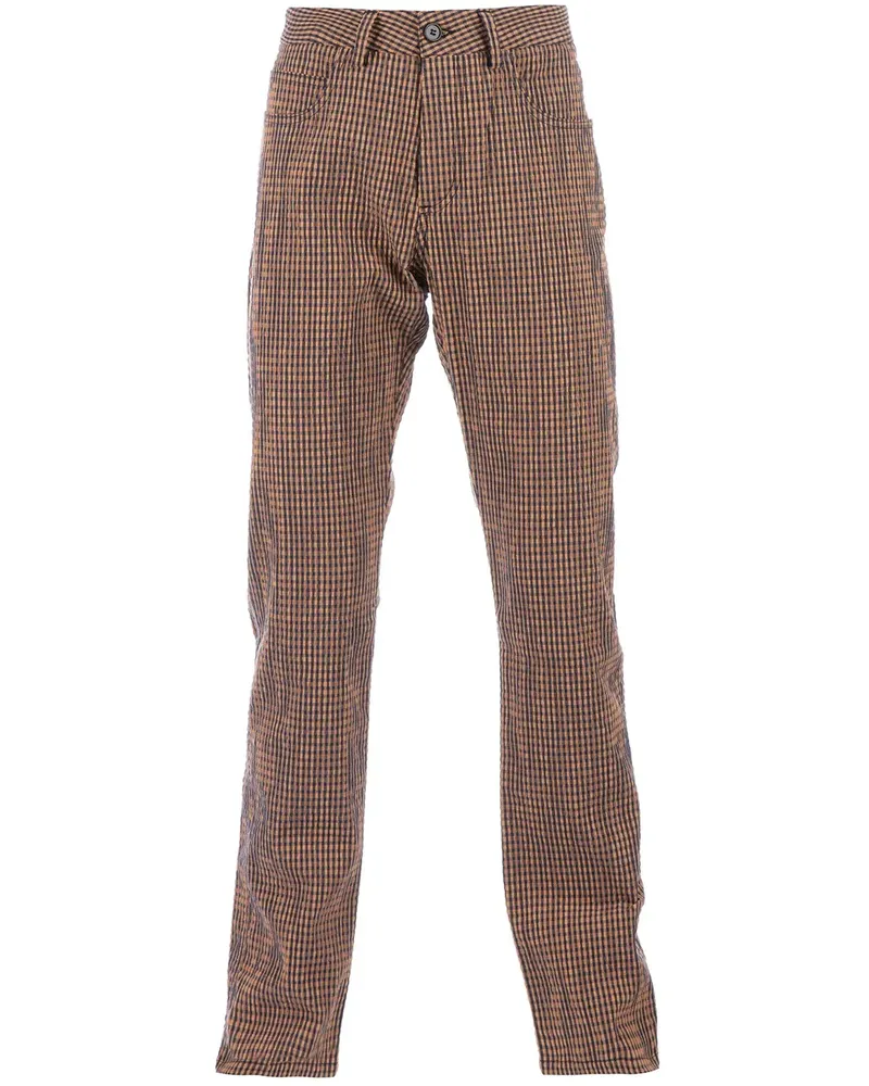 Carven checked trouser - Gelb Gelb