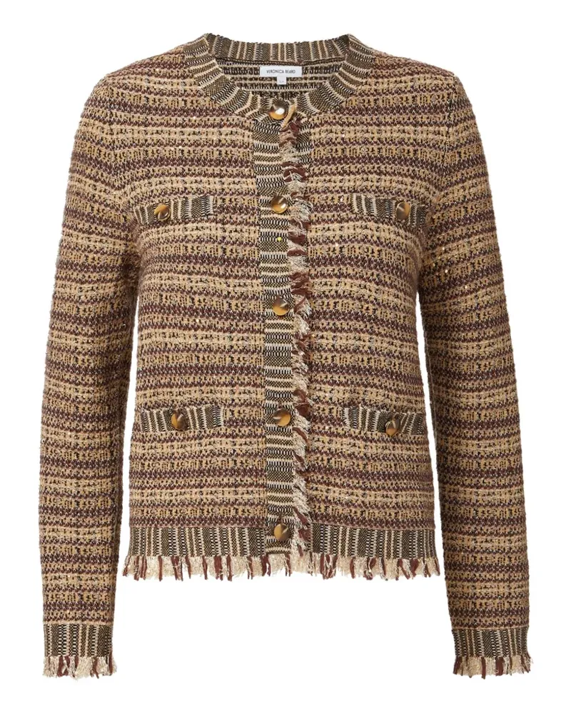 Veronica Beard Sariyah Fransenjacke - Rot Rot