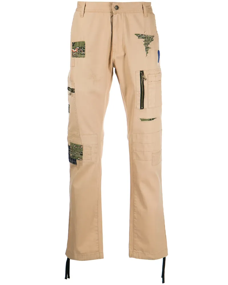 Billionaire Boys Club Hose mit aufgesetzten Taschen - Braun Braun