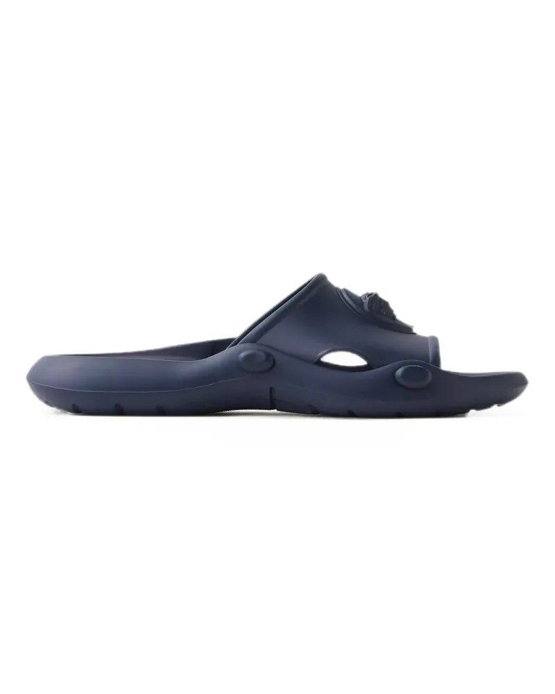 Versace Nettuno rubber slides - Blau Blau