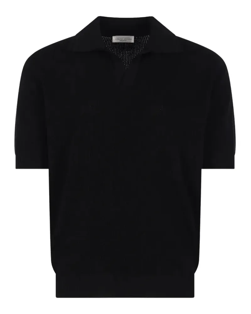 Roberto Collina open-knit short-sleeve T-shirt - Schwarz Schwarz