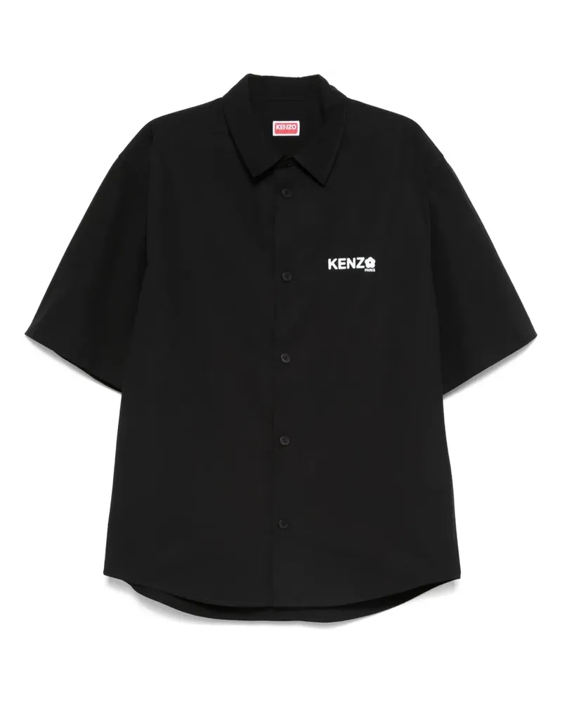 Kenzo Klassisches Hemd - Schwarz Schwarz