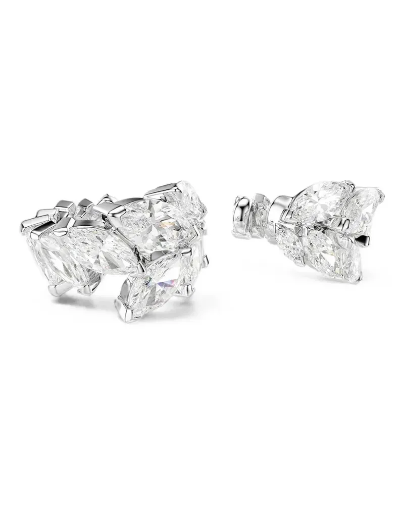 Swarovski crystal-embellished ear cuffs - Silber Silber