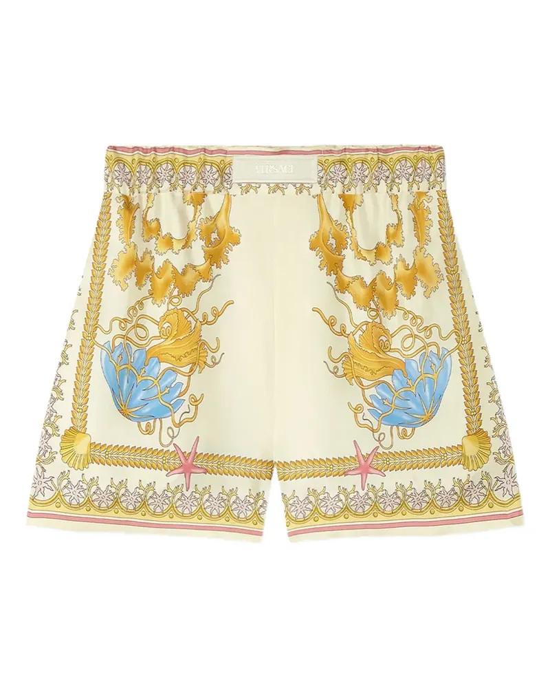 Versace Underwater Barocco Shorts - Nude Nude