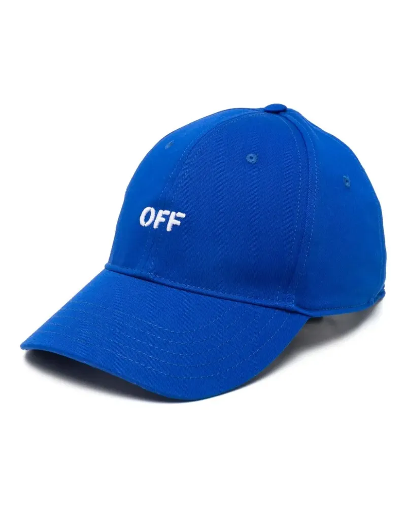 OFF-WHITE Off Stamp Drill Baseballkappe - Blau Blau