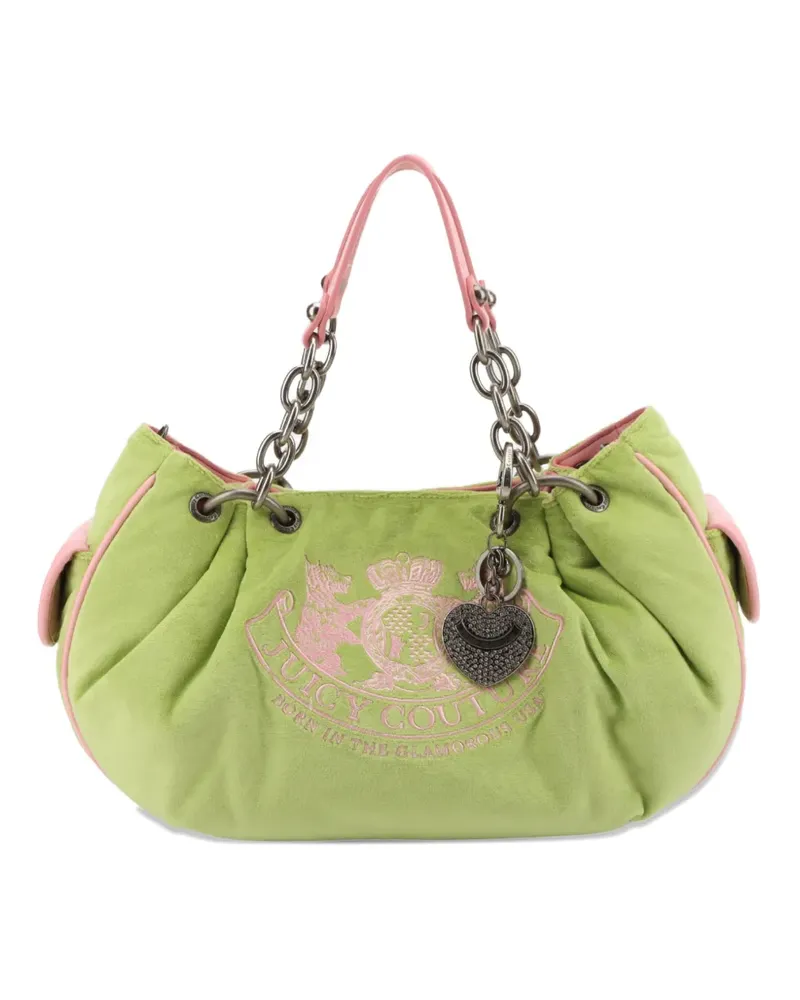 Juicy Couture Daydreamer Tote Bag aus Velours - Grün Grün