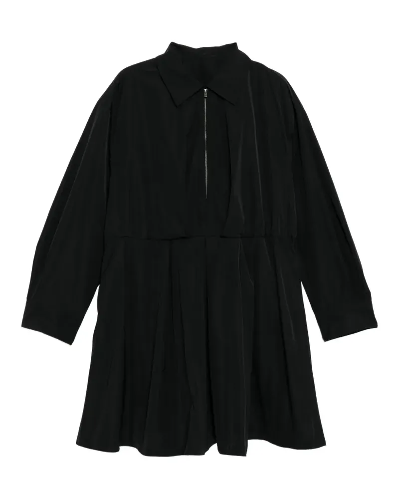 JNBY A-Linien-Kleid mit Kordelzug - Schwarz Schwarz