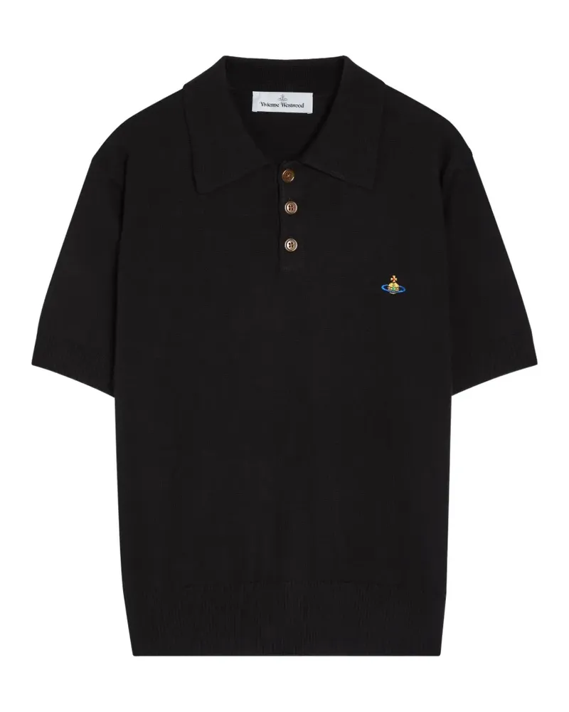 Vivienne Westwood Mark polo - Schwarz Schwarz