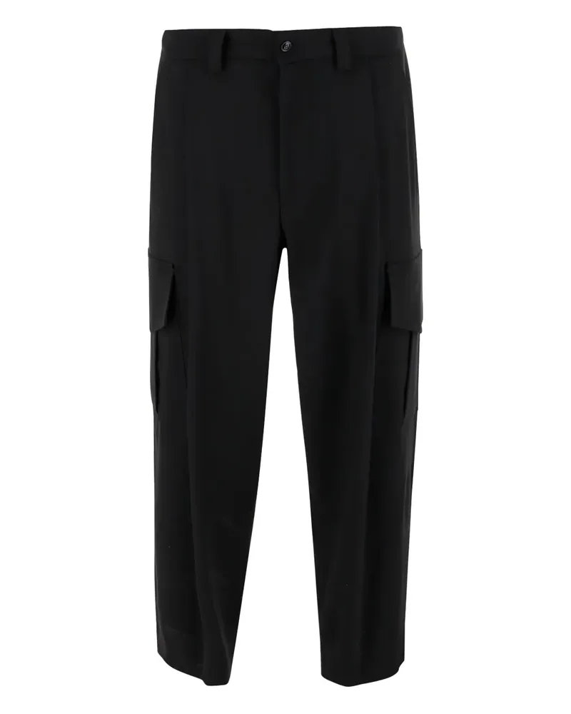 Giorgio Armani Cargohose mit Pattentaschen - Schwarz Schwarz