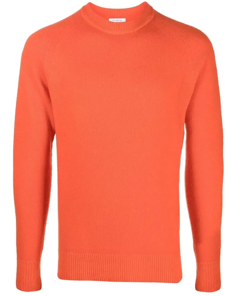 Malo Pullover mit Stehkragen - Orange Orange