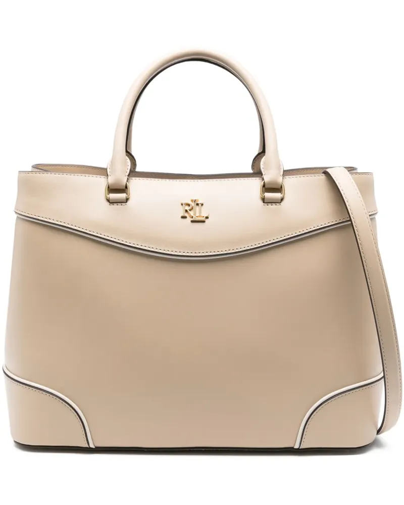 Ralph Lauren Großer Marcy Tote Bag mit Henkel - Nude Nude