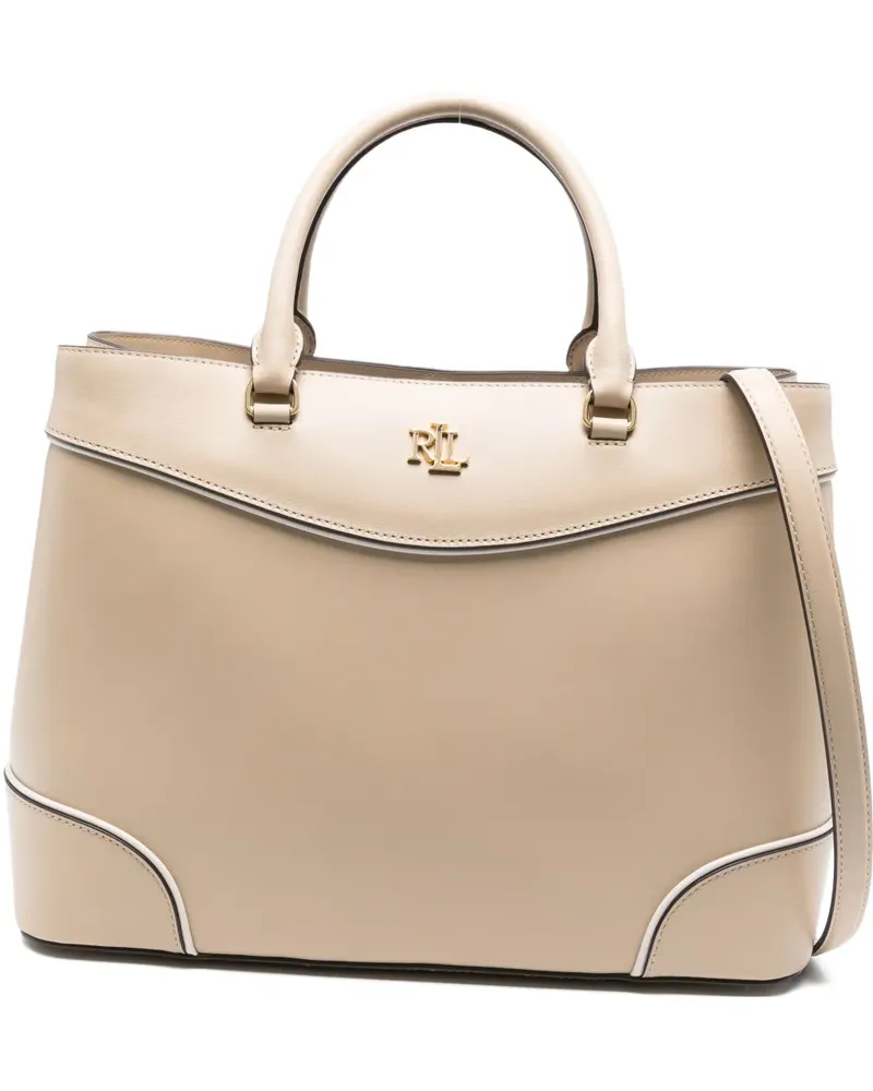 Ralph Lauren Großer Marcy Tote Bag mit Henkel - Nude Nude