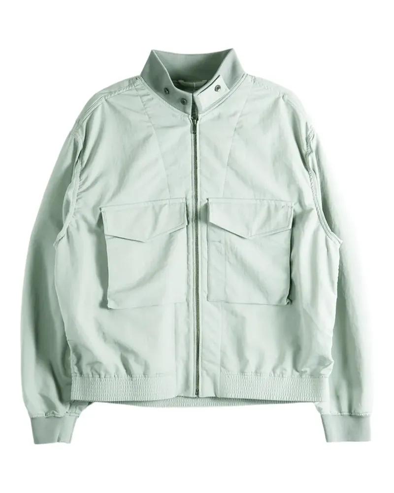 nanamica panelled flap-pocket jacket - Grün Grün