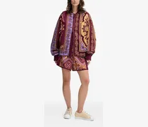 x Farm Shorts mit Schmetterling-Print - Rot