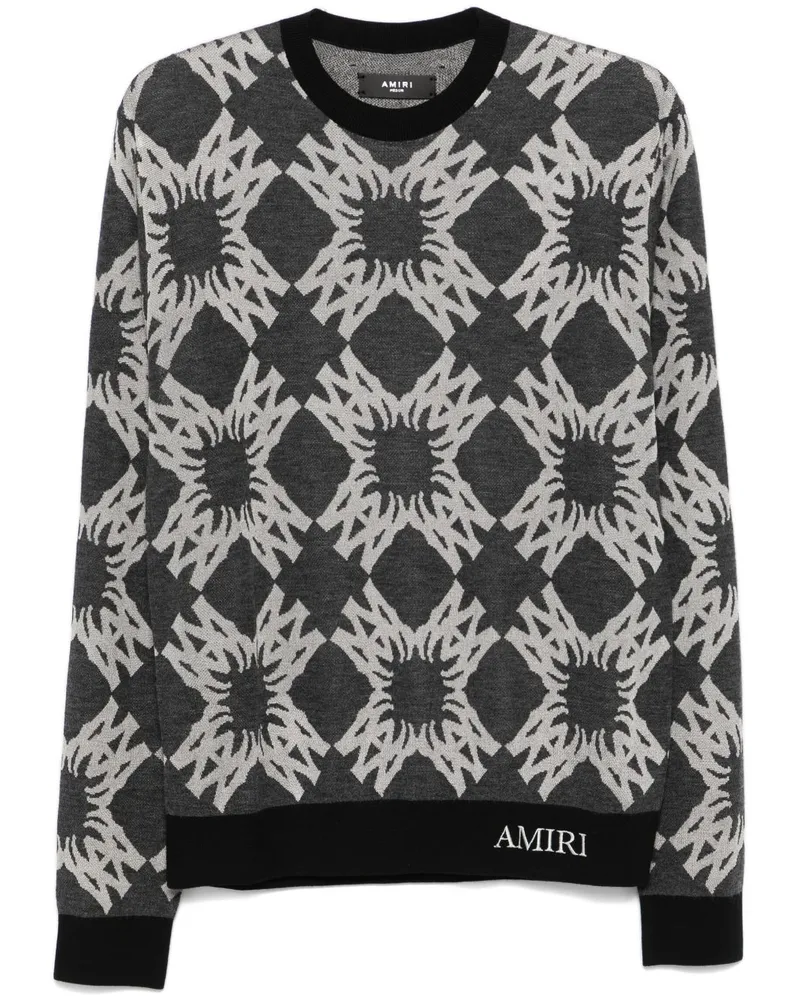 Amiri MA Quad Pullover - Grau Grau