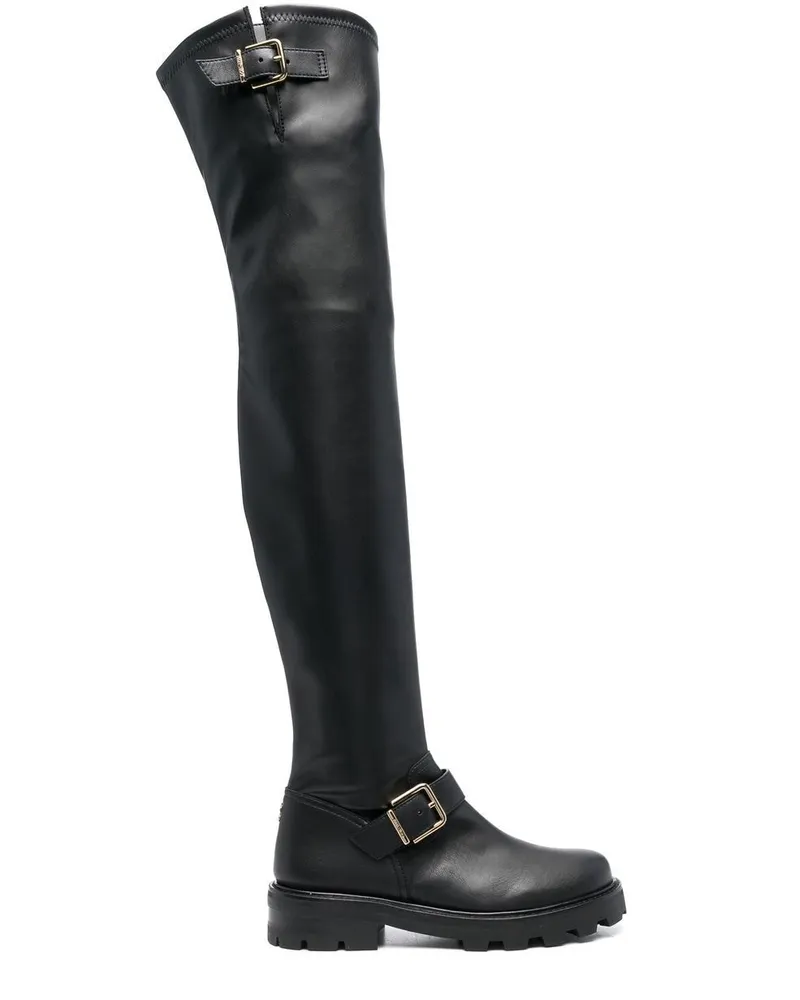 Jimmy Choo Kniehohe Stiefel - Schwarz Schwarz