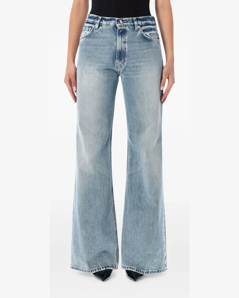 Haikure Clara belt-loop jeans - Blau Blau