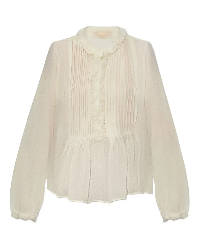 Ulla Johnson ruffled blouse - Nude Nude