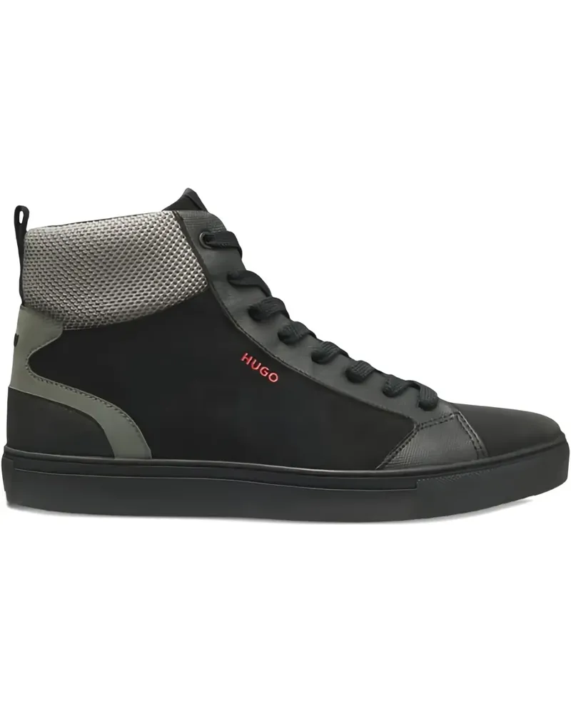 HUGO BOSS Morrie High-Top-Sneakers - Schwarz Schwarz