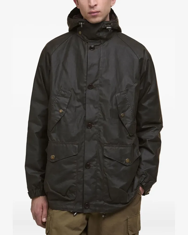 Barbour Endurance Mountain Kapuzenjacke - Schwarz Schwarz