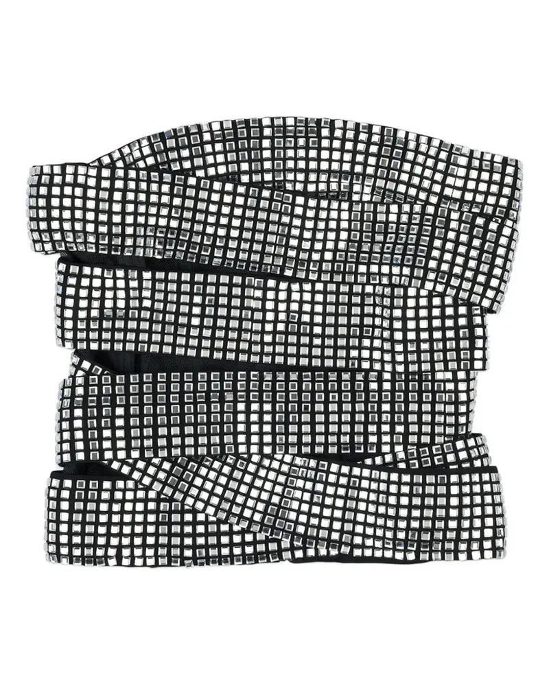 Area Disco Ball top - Silber Silber