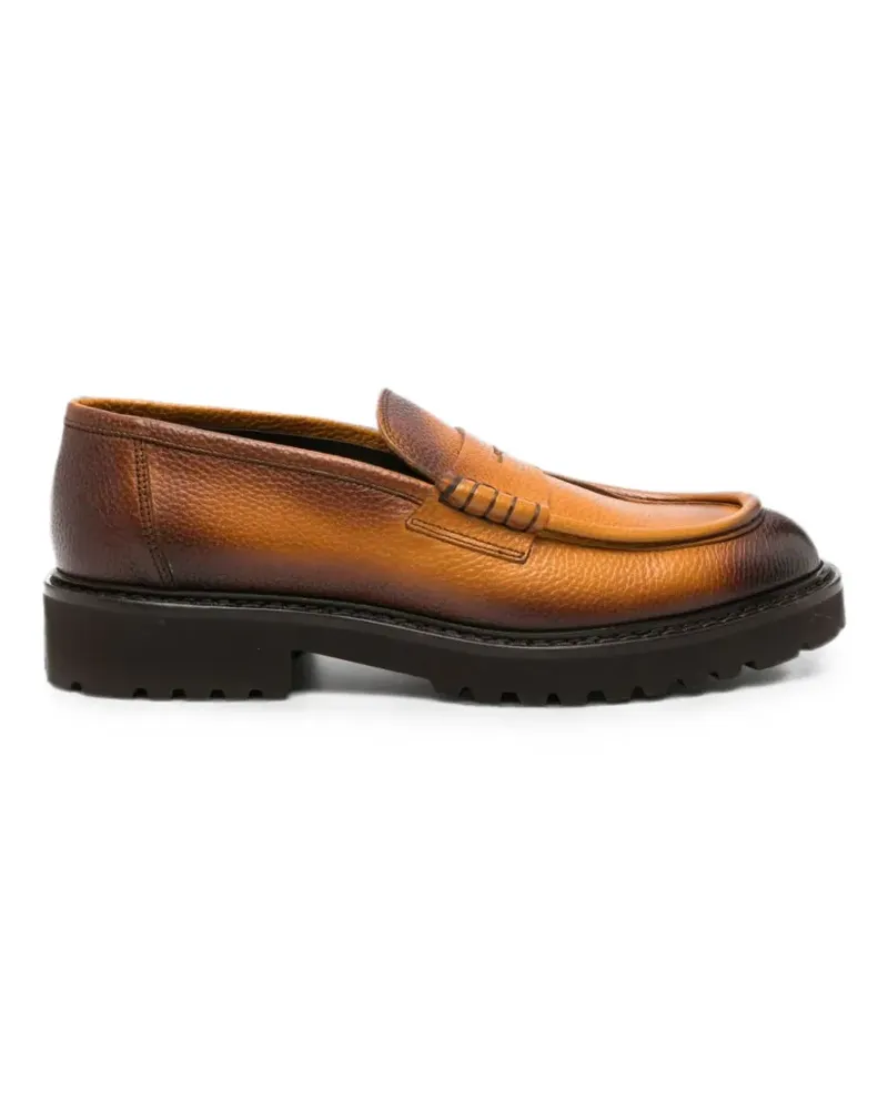 Doucal´s chunky-sole loafers - Braun Braun