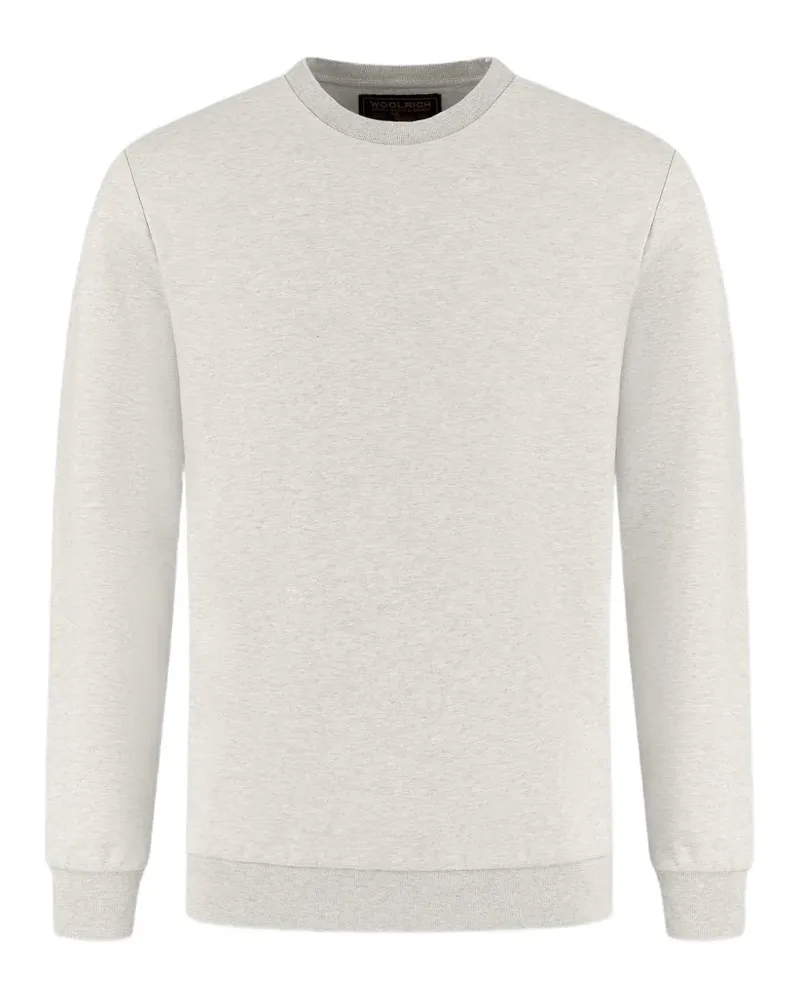Woolrich Pullover mit Logo-Print - Grau Grau