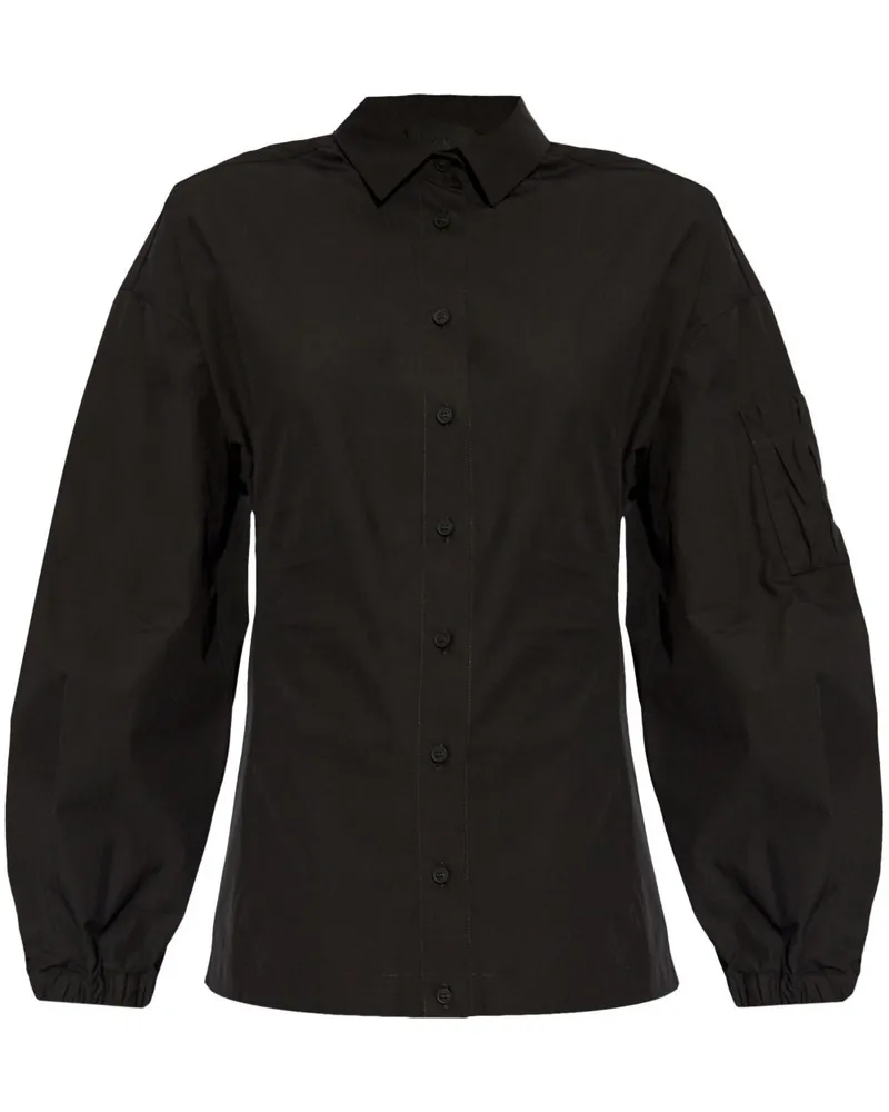 Moncler Klassisches Hemd - Schwarz Schwarz