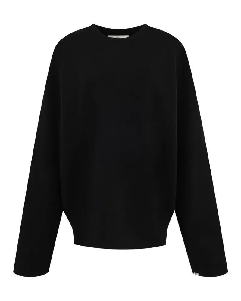 extreme cashmere Nº 493 Paolo Pullover mit rundem Ausschnitt - Schwarz Schwarz
