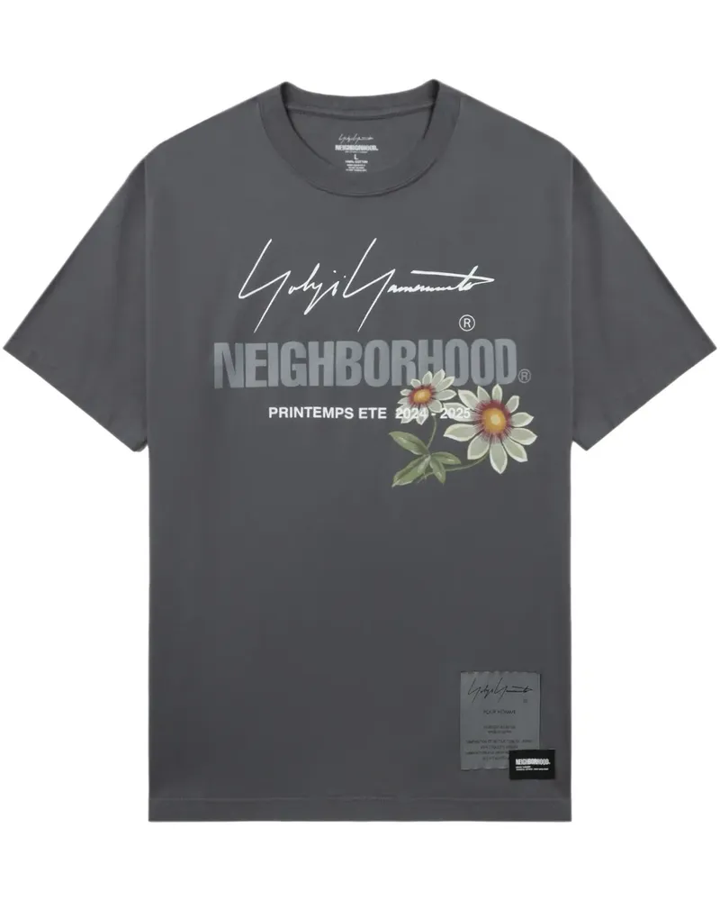 Yohji Yamamoto x Neighborhood T-Shirt - Grau Grau