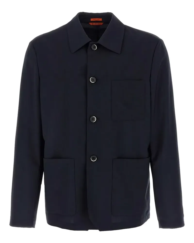 BARENA Hemdjacke mit Knöpfen - Blau Blau