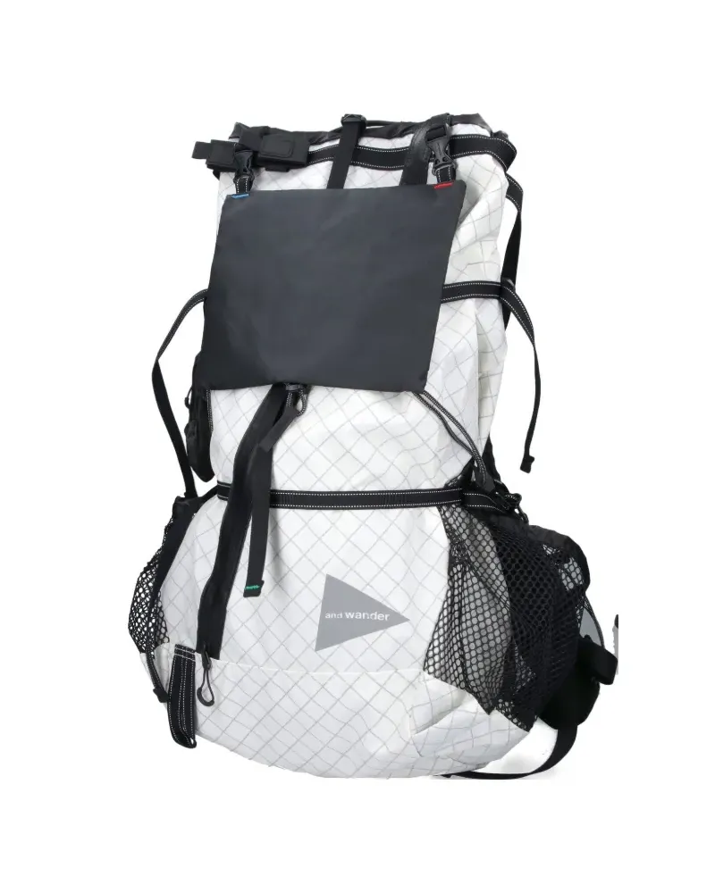 and wander Ecopack Rucksack 40L - Weiß Weiß