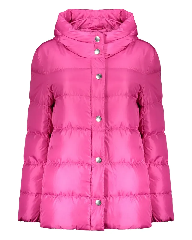 Moschino Gesteppte Kapuzenjacke - Rosa Rosa