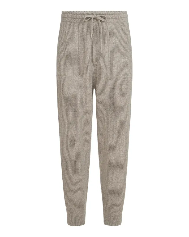 Brunello Cucinelli English Jogginghose aus Kaschmir - Nude Nude