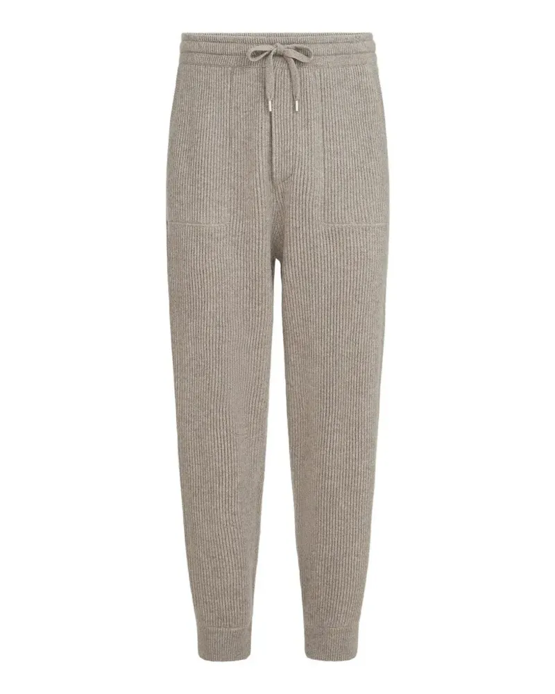 Brunello Cucinelli English Jogginghose aus Kaschmir - Nude Nude