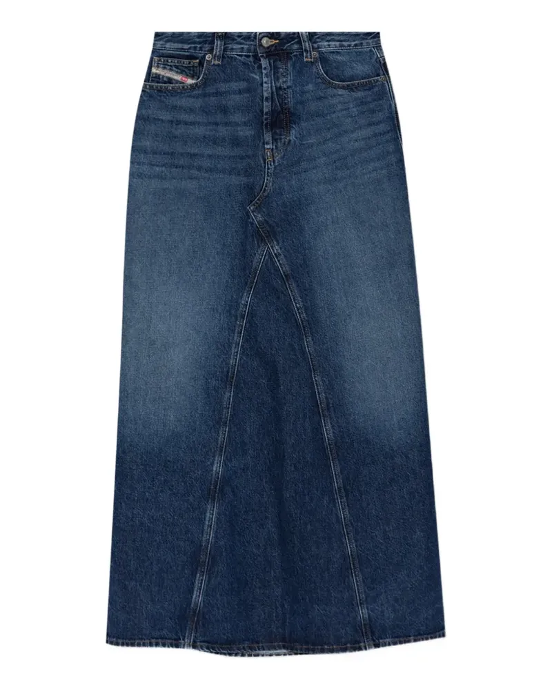 Diesel De-Pago panelled maxi skirt - Blau Blau