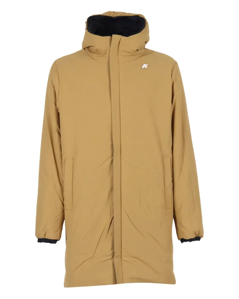K-Way Jacob hooded coat - Gelb Gelb