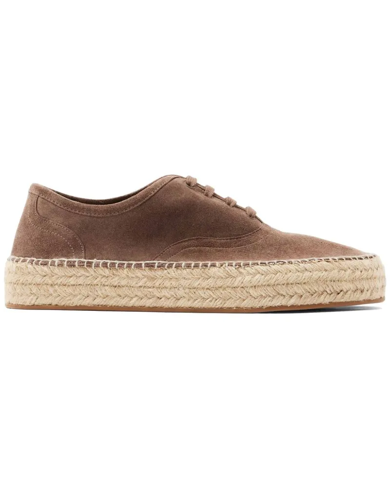 J.W.Anderson Espadrilles mit Plateau - Braun Braun
