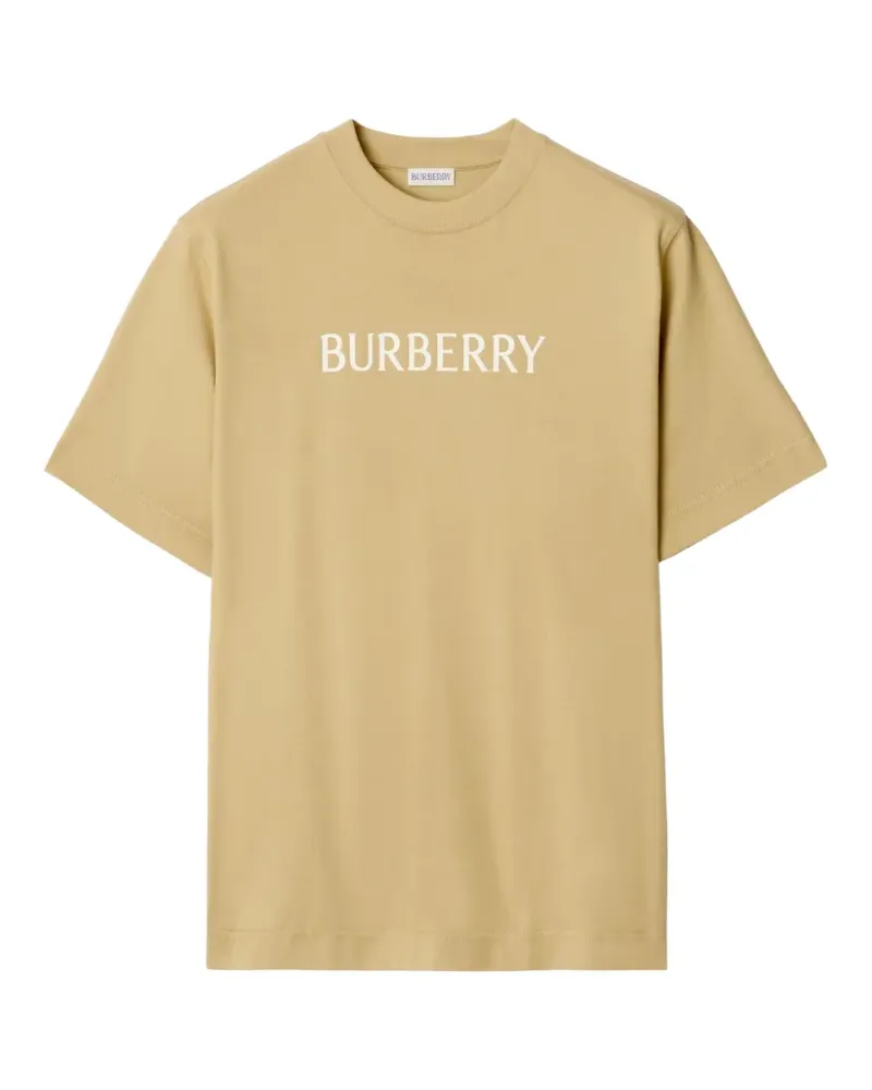 Burberry logo cotton T-shirt - Nude Nude