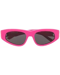 Balenciaga Cat-Eye-Sonnenbrille mit Logo Rosa