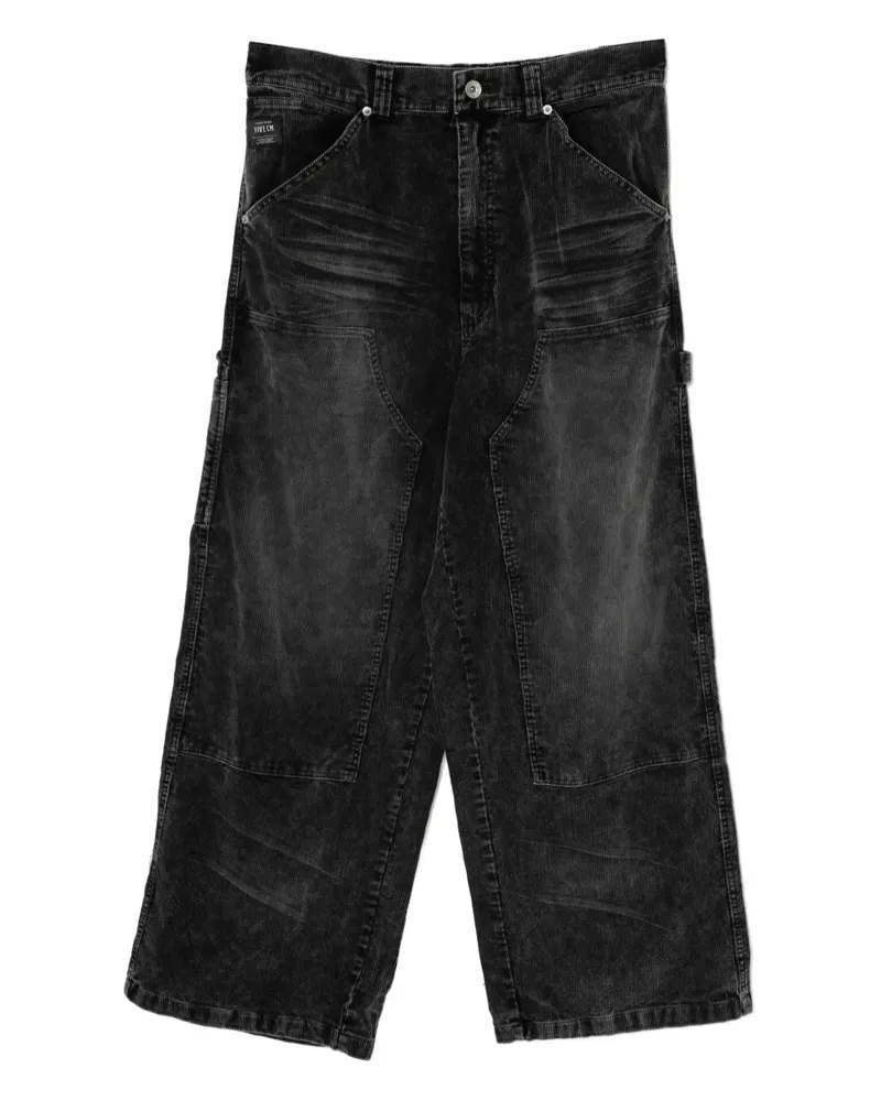 FIVE CM Hose mit Logo-Patch - Schwarz Schwarz