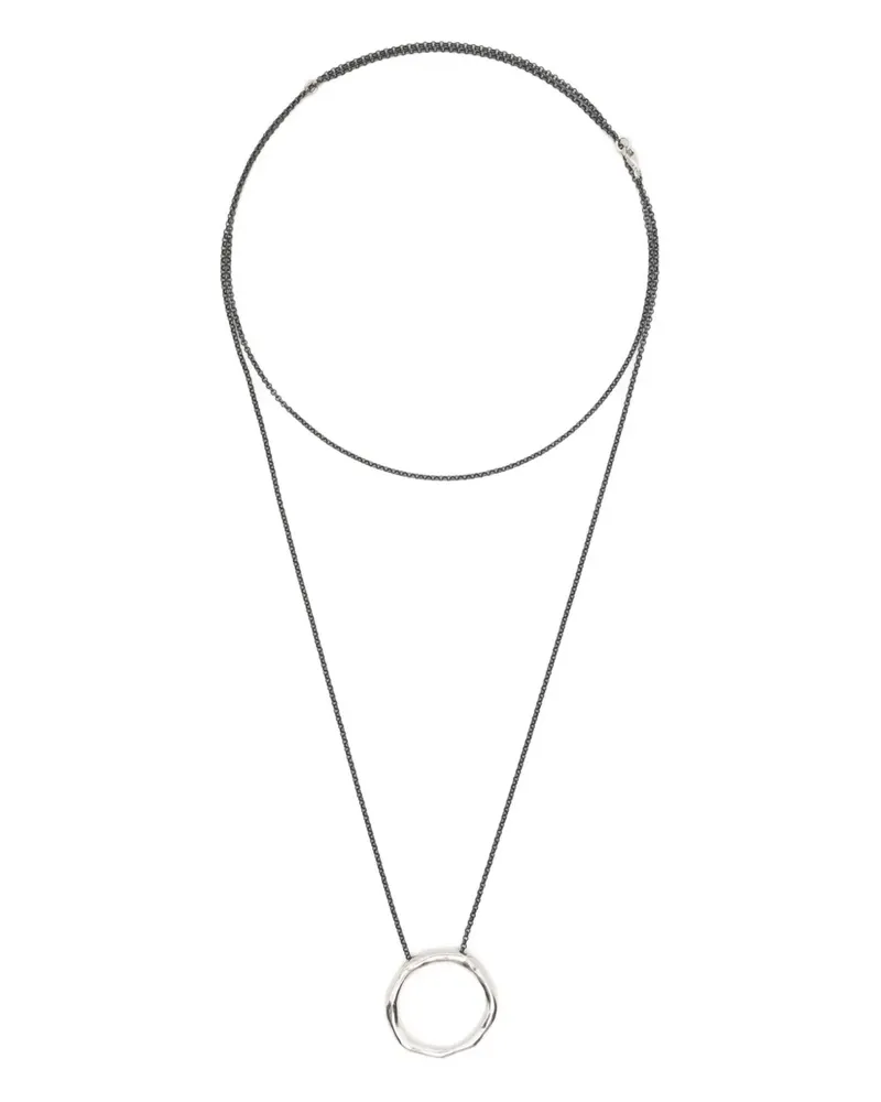 Rosa Maria Halskette aus Sterlingsilber Silber