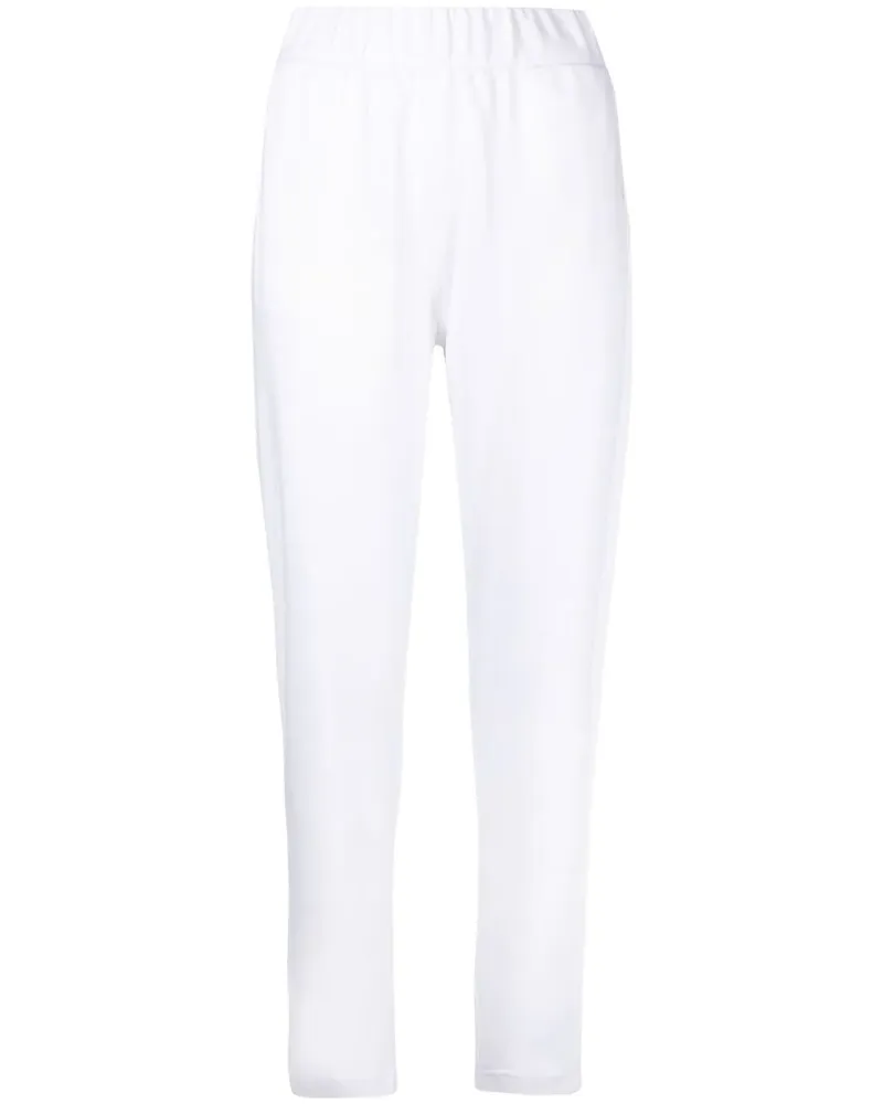 Max Mara Hose mit geradem Bein - Weiß Weiß