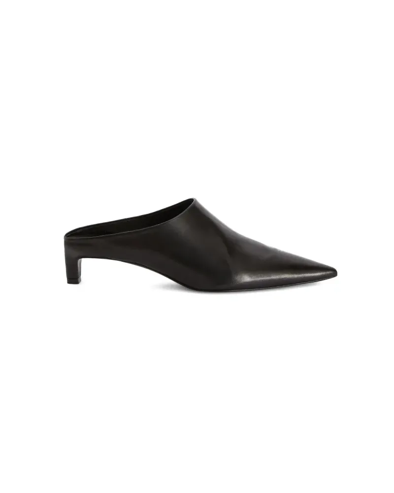 Jil Sander Klassische Mules - Schwarz Schwarz