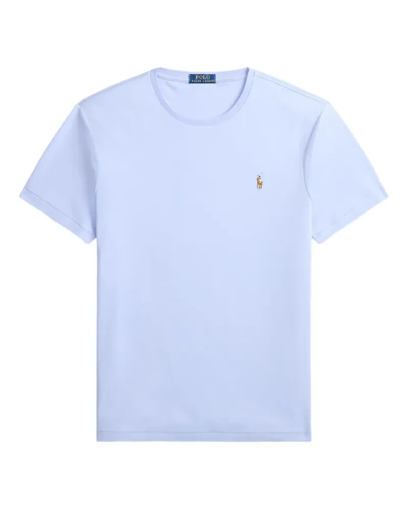 Ralph Lauren T-Shirt mit Logo-Stickerei - Blau Blau