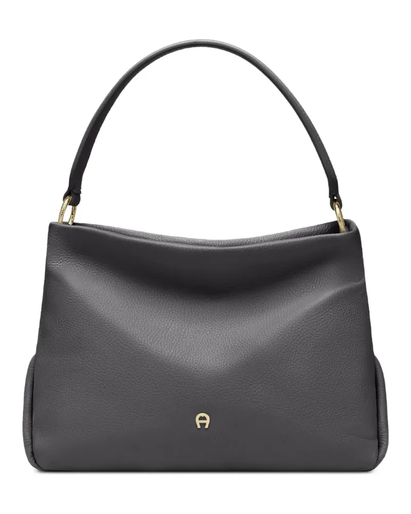 Aigner Kleine Paola Schultertasche - Grau Grau