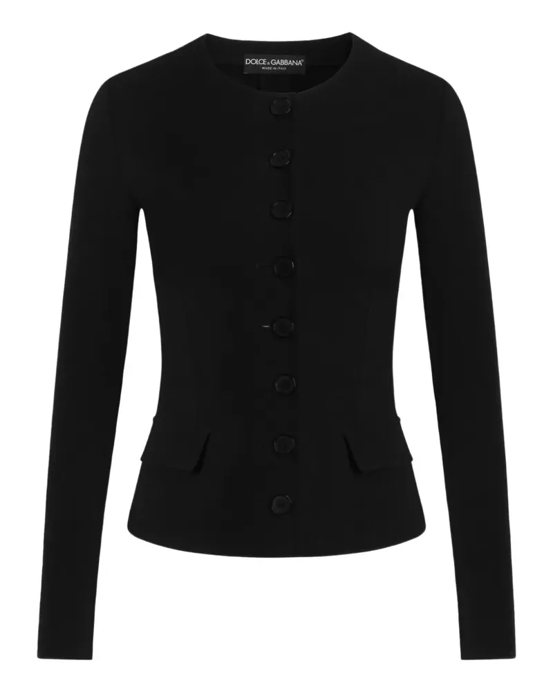Dolce & Gabbana Jacke aus Wolle - Schwarz Schwarz
