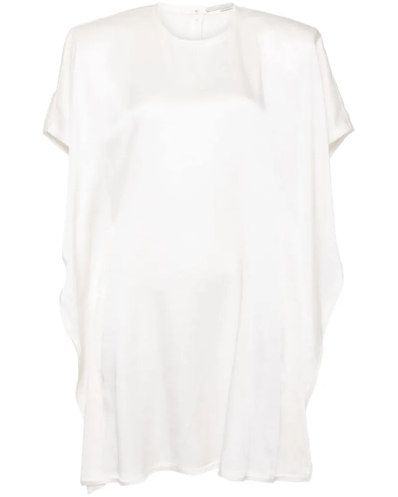 Stella McCartney Minikleid mit drapierten Ärmeln - Nude Nude