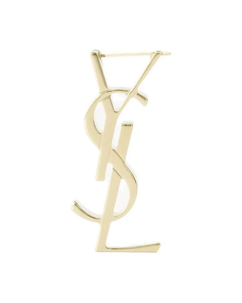 Saint Laurent Einzelner Cassandre Ohrring - Gold Gold