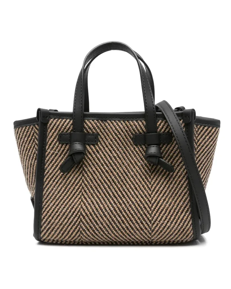 Gianni Chiarini Handtasche aus Leder - Schwarz Schwarz
